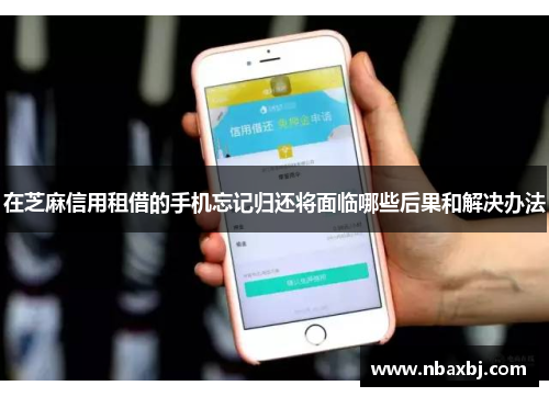 在芝麻信用租借的手机忘记归还将面临哪些后果和解决办法